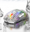 Luminous wireless Bluetooth the third mock examination transparent RGB mechanical mouse game video game mute mouse