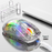 Luminous wireless Bluetooth the third mock examination transparent RGB mechanical mouse game video game mute mouse